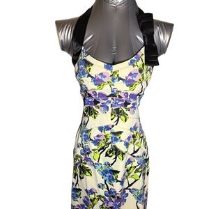 Karen Millen Floral Halter Dress